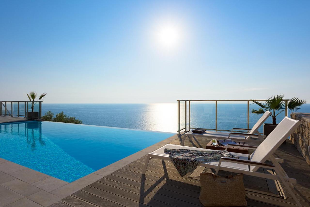 Kathisma Bay Villas - Luxury Villas- Villa Oceanos Kalamítsi Exterior foto