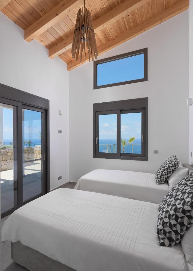 Kathisma Bay Villas - Luxury Villas- Villa Oceanos Kalamítsi Exterior foto