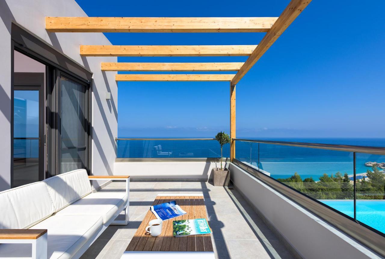 Kathisma Bay Villas - Luxury Villas- Villa Oceanos Kalamítsi Exterior foto
